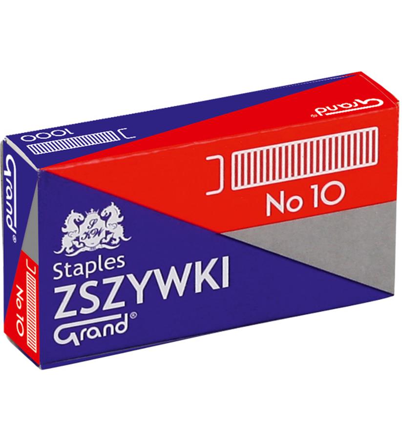 Zszywki GRAND No 10 opak. 1000 szt.