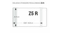 Okładka szkolna regulowana A4 przezroczysta Z5-297R – Biurfol PVC