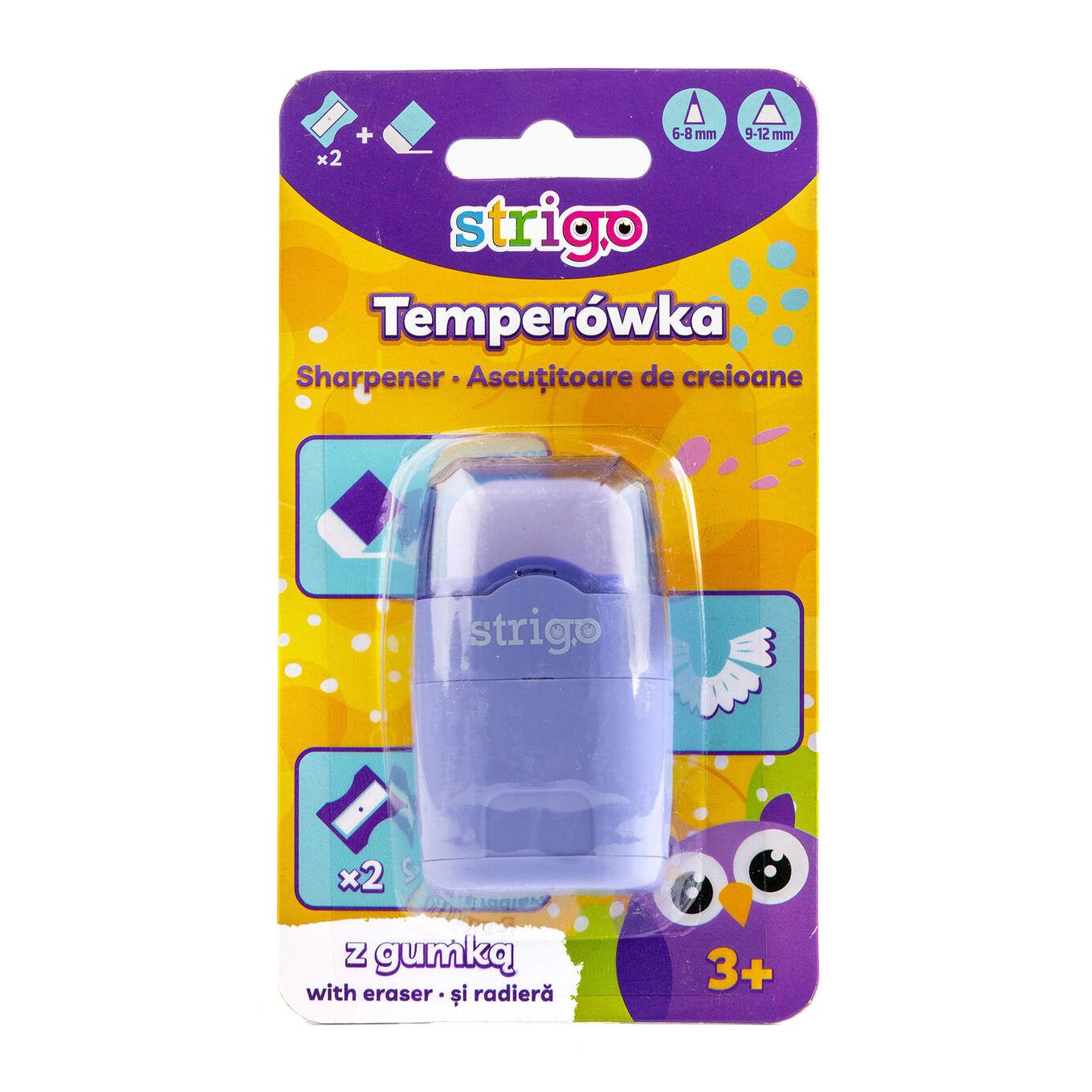 Tempówka z gumką pastelowa 2w1 | Strigo