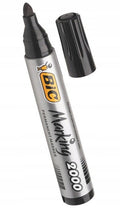 Marker permanentny BIC NB2000 okrągły, czarny - Markery i pisaki