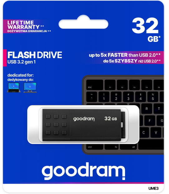 Pendrive 32GB USB 3.2 Goodram