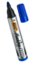 Marker permanentny BIC Marking 2000 – niebieski okrągły - Markery i pisaki