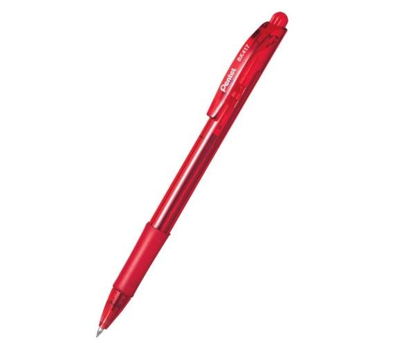 Długopis Pentel BK417 Wow czerwony - Długopisy i pióra