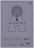 Blok techniczny A3 10 kartek 240g Academy | Interdruk - Zeszyty i blokiTygrysek Biuro Serwis