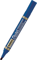Marker permanentny Pentel N860 – ścięta końcówka, niebieski - Markery i pisaki