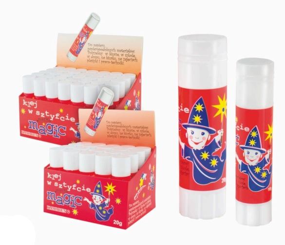 Klej Magic w sztyfcie 20g Kamaben - Przybory szkolneTygrysek Biuro Serwis