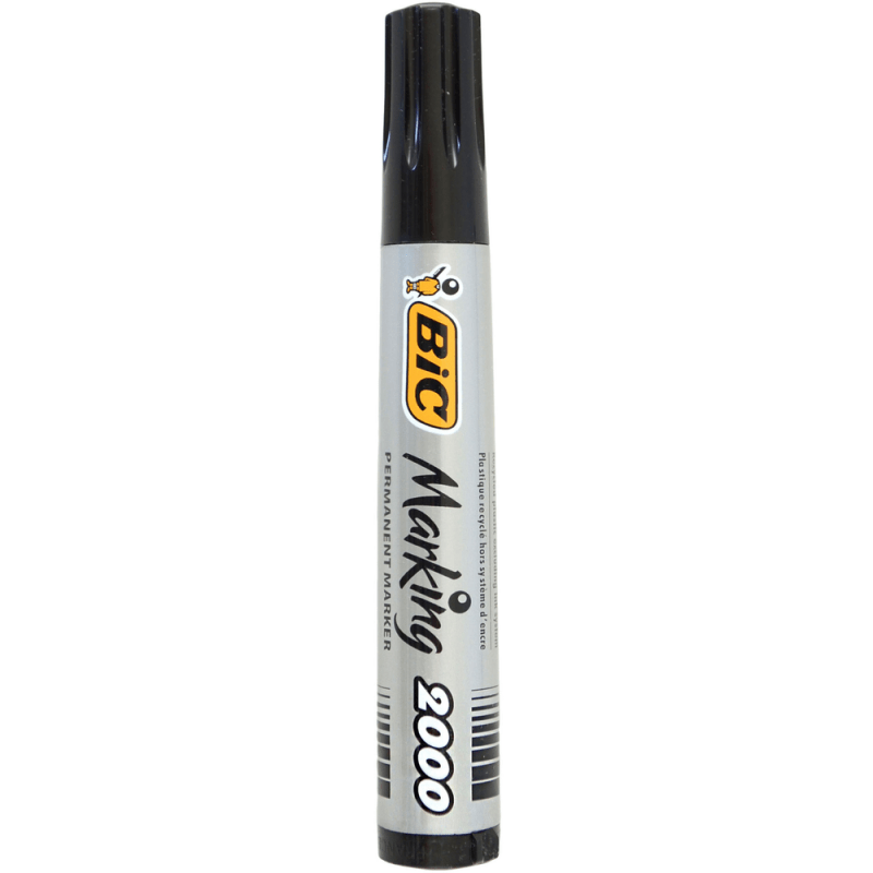 Marker permanentny BIC NB2000 okrągły czarny 1,7mm - Markery i pisaki