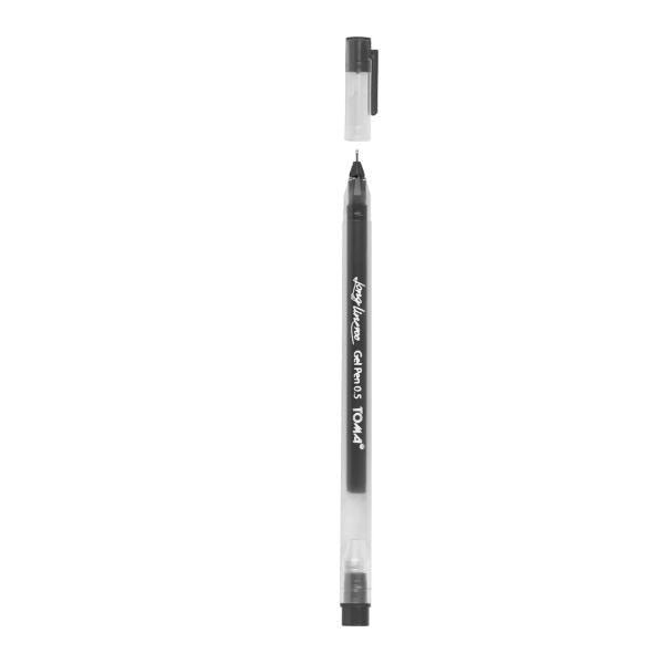 Długopis żelowy Toma Long Line 700 czarny 0,5 mm -
