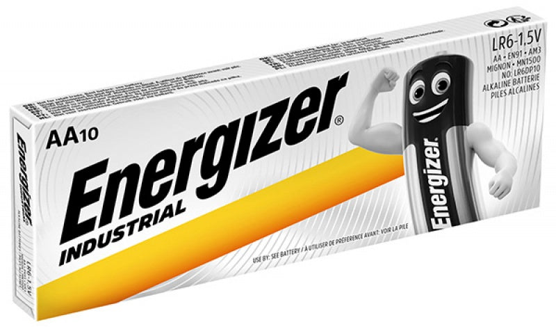 Bateria Energizer Industrial AA LR6 1,5V op. 10 szt.