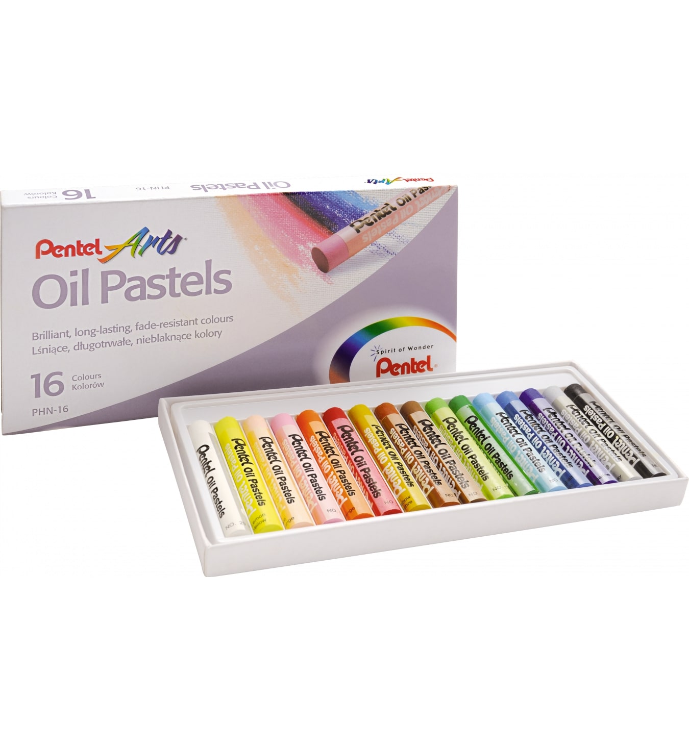 Pastele olejne 16 kolorów | Pentel