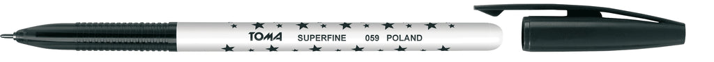 Długopis Toma Super-Fine 059 czarny 0,5 mm