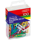 Spinacze kolorowe Grand 28mm 100 szt. - Spinacze
