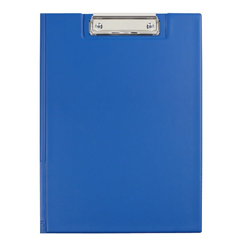 Teczka z klipem A4 niebieska PVC Biurfol - Clipboardy i teczki