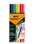 Pisaki dwustronne BIC Intensity Dual Tip 989694 – 6 kolorów - Flamastry i pisakiTygrysek Biuro Serwis